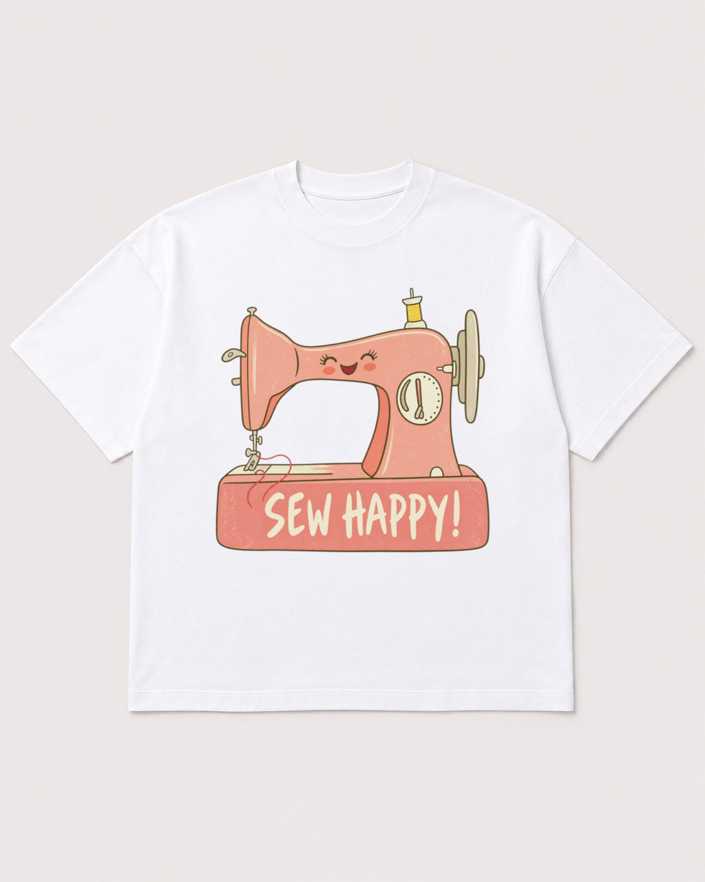 Mockup Boxy Heavyweight Tee White product