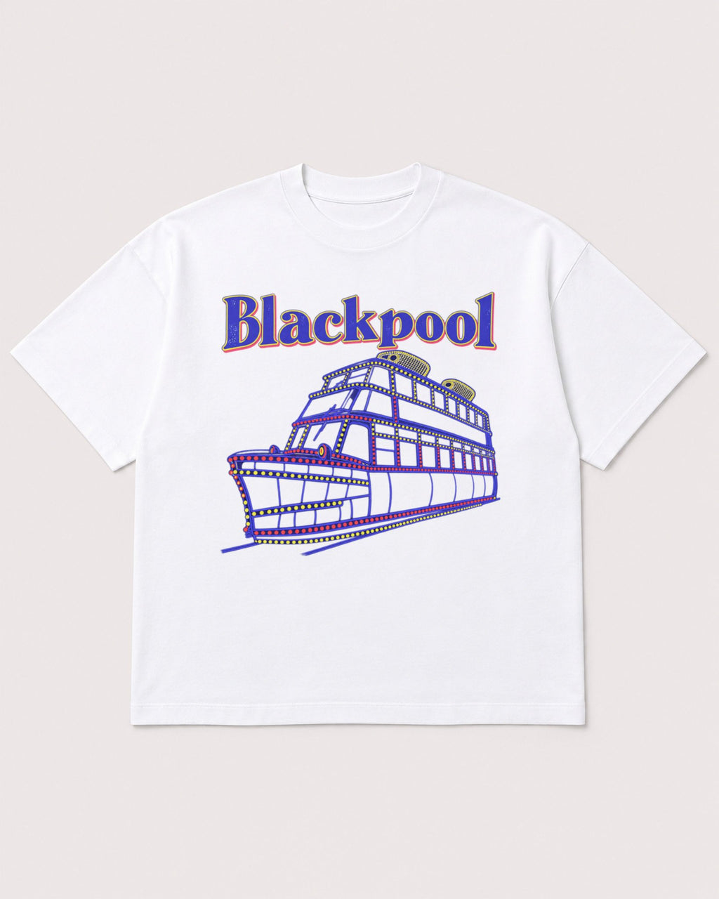 Mockup Boxy Heavyweight Tee White product