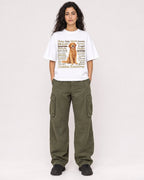 Mockup Boxy Heavyweight Tee White female full-body 07