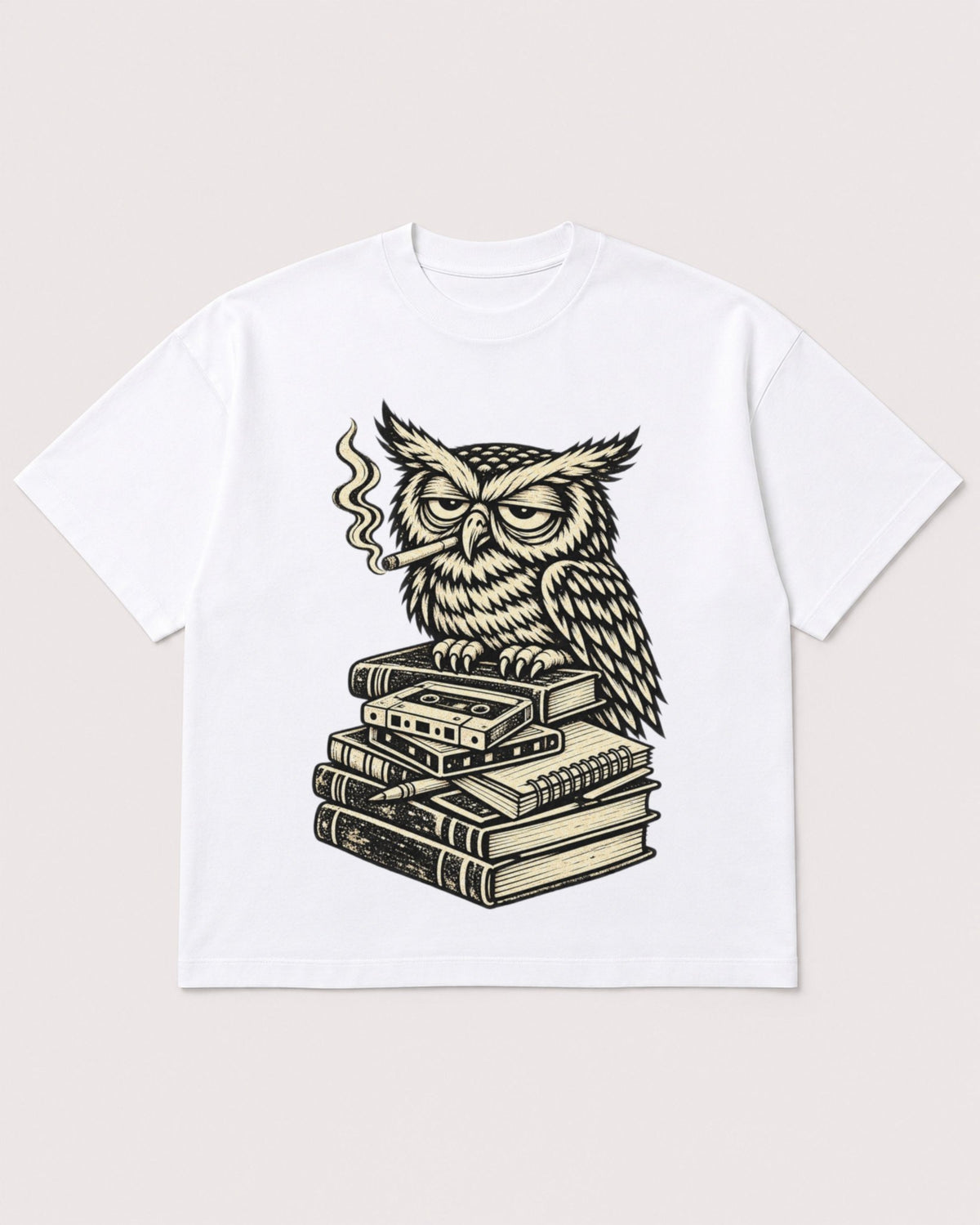 Mockup Boxy Heavyweight Tee White product