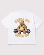 Mockup Boxy Heavyweight Tee White product