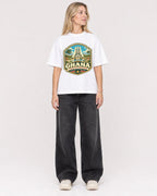 Mockup Boxy Heavyweight Tee White female full-body 08