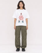 Mockup Boxy Heavyweight Tee White female full-body 02