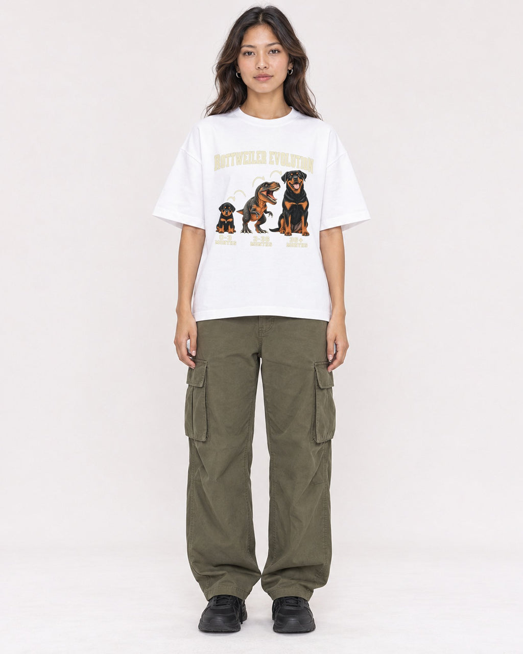 Mockup Boxy Heavyweight Tee White female full-body 02