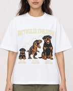 Mockup Boxy Heavyweight Tee White female close-up 02