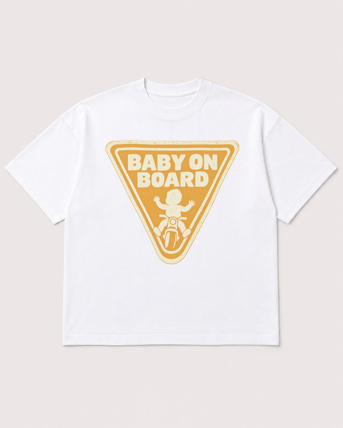 Mockup Boxy Heavyweight Tee White product