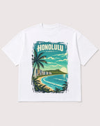 Mockup Boxy Heavyweight Tee White product