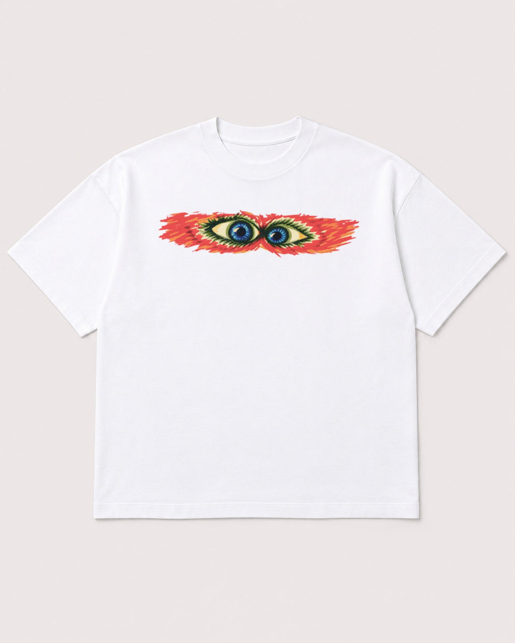 Mockup Boxy Heavyweight Tee White product