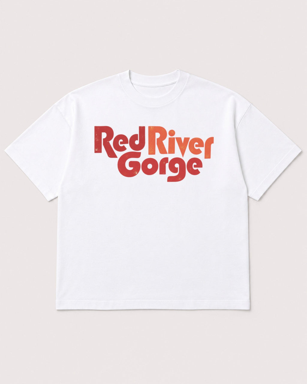 Mockup Boxy Heavyweight Tee White product