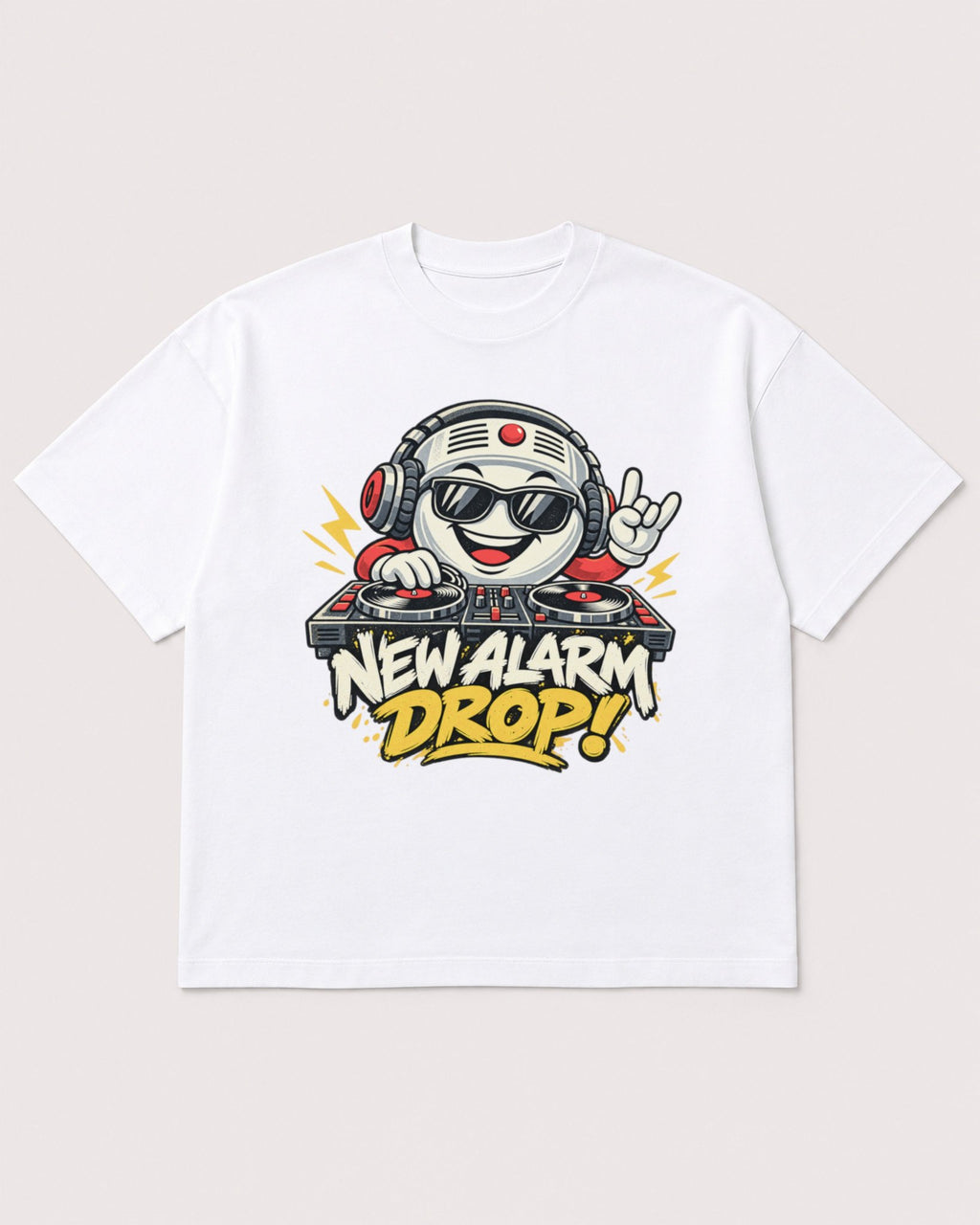 Mockup Boxy Heavyweight Tee White product
