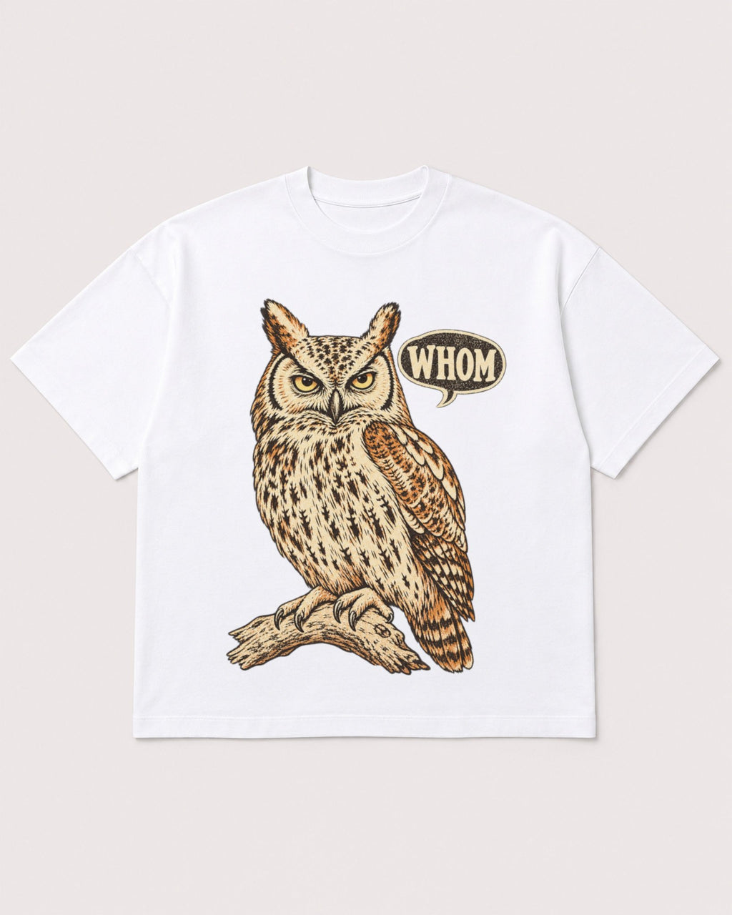Mockup Boxy Heavyweight Tee White product