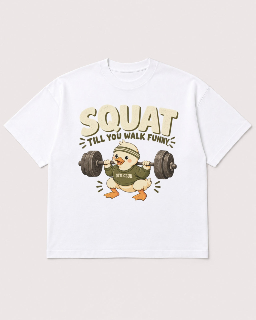 Mockup Boxy Heavyweight Tee White product