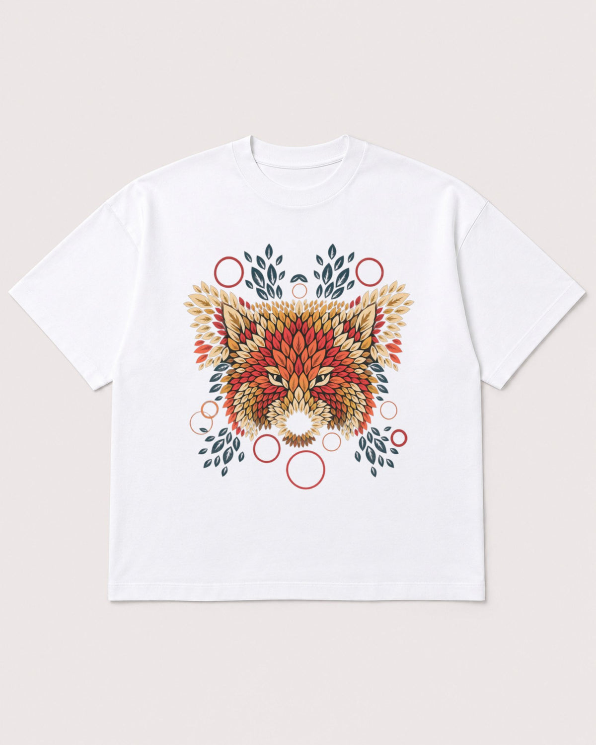 Mockup Boxy Heavyweight Tee White product