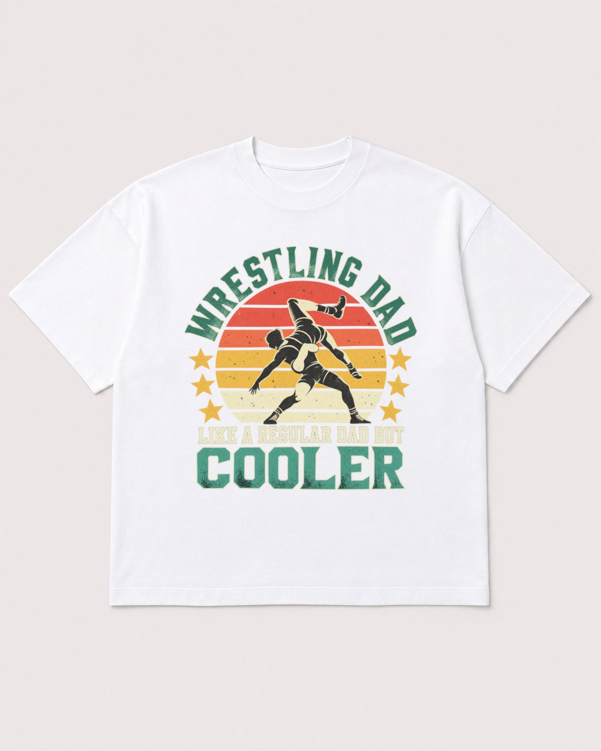Mockup Boxy Heavyweight Tee White product