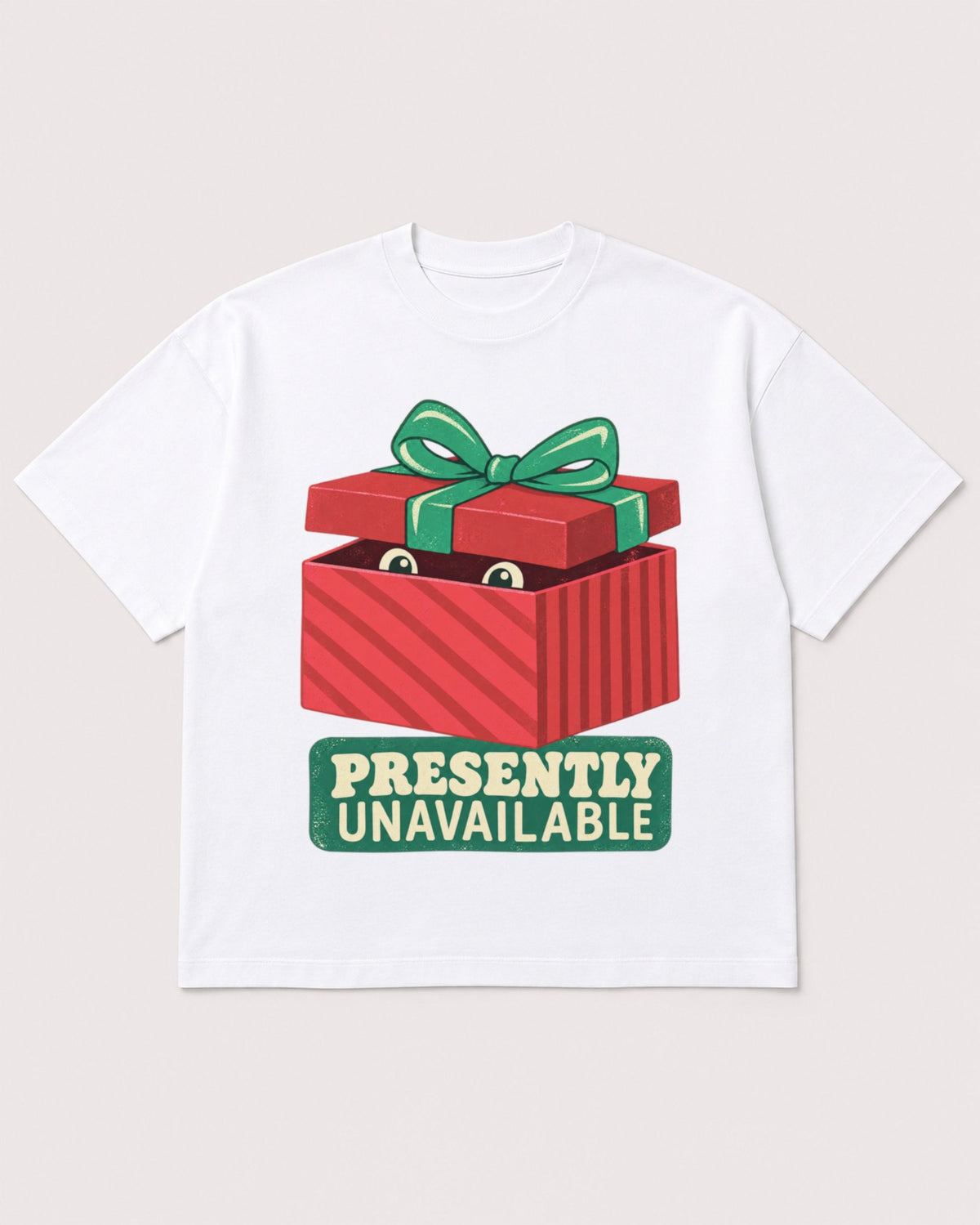 Mockup Boxy Heavyweight Tee White product