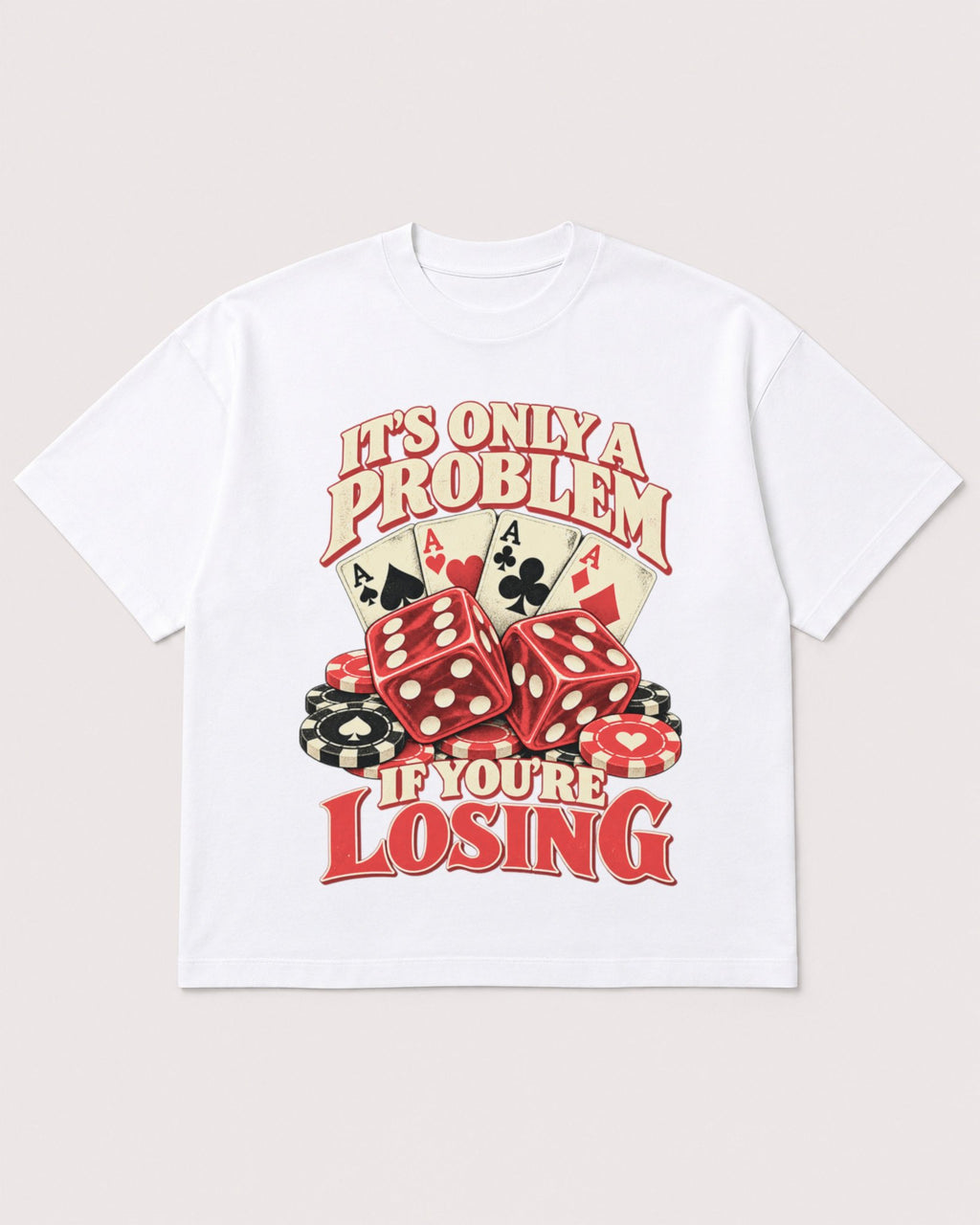 Mockup Boxy Heavyweight Tee White product