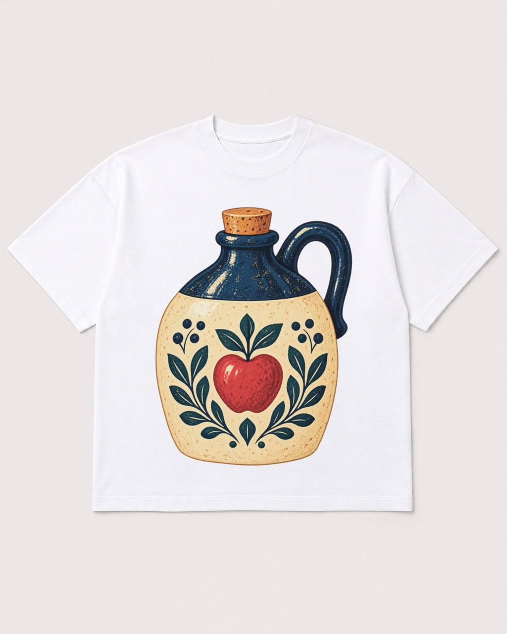 Mockup Boxy Heavyweight Tee White product
