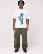 Mockup Boxy Heavyweight Tee White male full-body 04