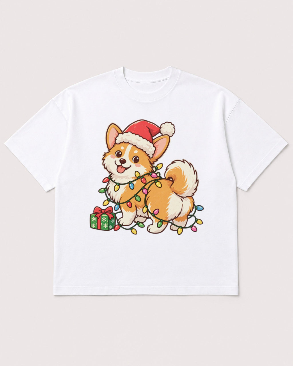 Mockup Boxy Heavyweight Tee White product