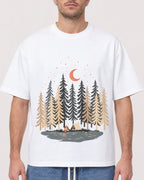 Mockup Boxy Heavyweight Tee White male close-up 08