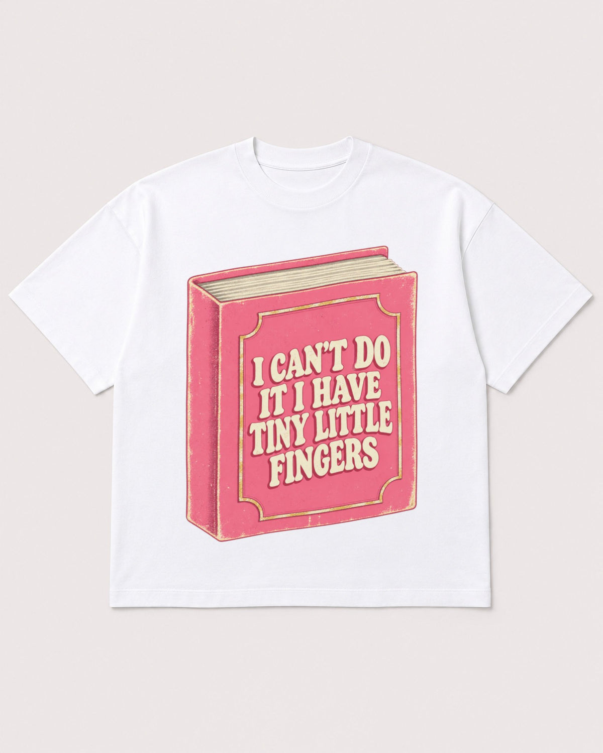 Mockup Boxy Heavyweight Tee White product