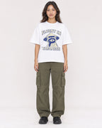 Mockup Boxy Heavyweight Tee White female full-body 02