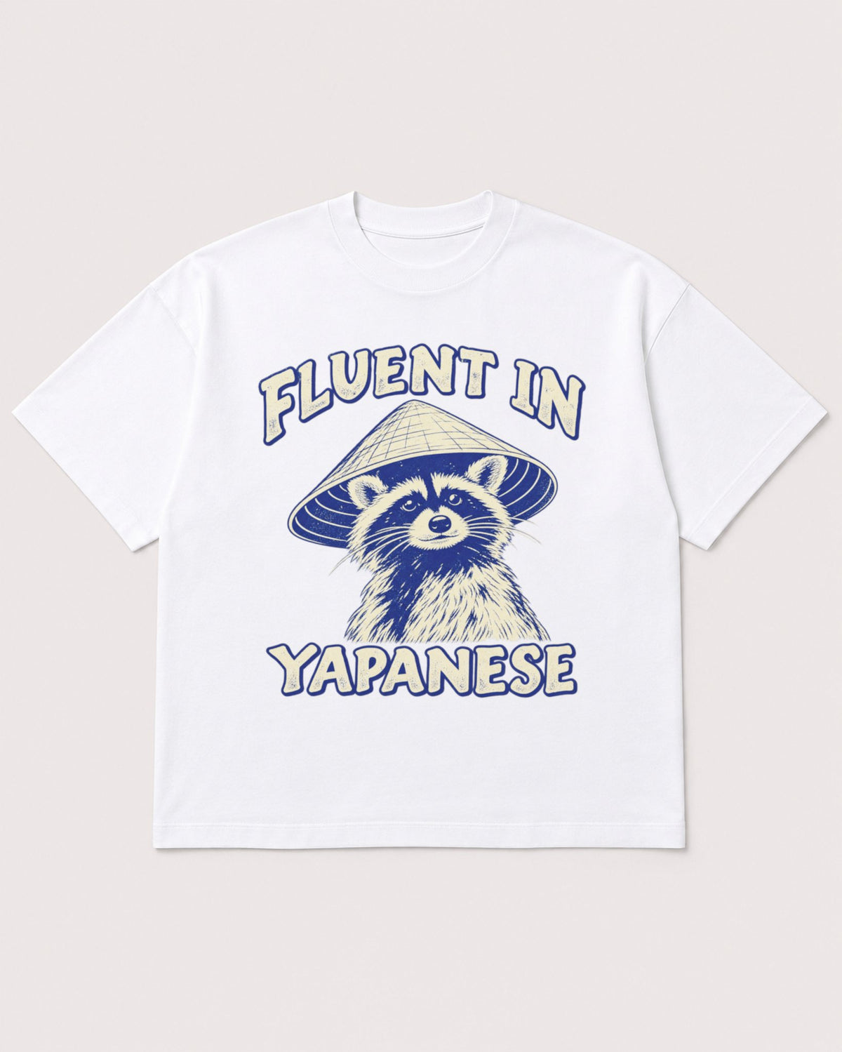 Mockup Boxy Heavyweight Tee White product
