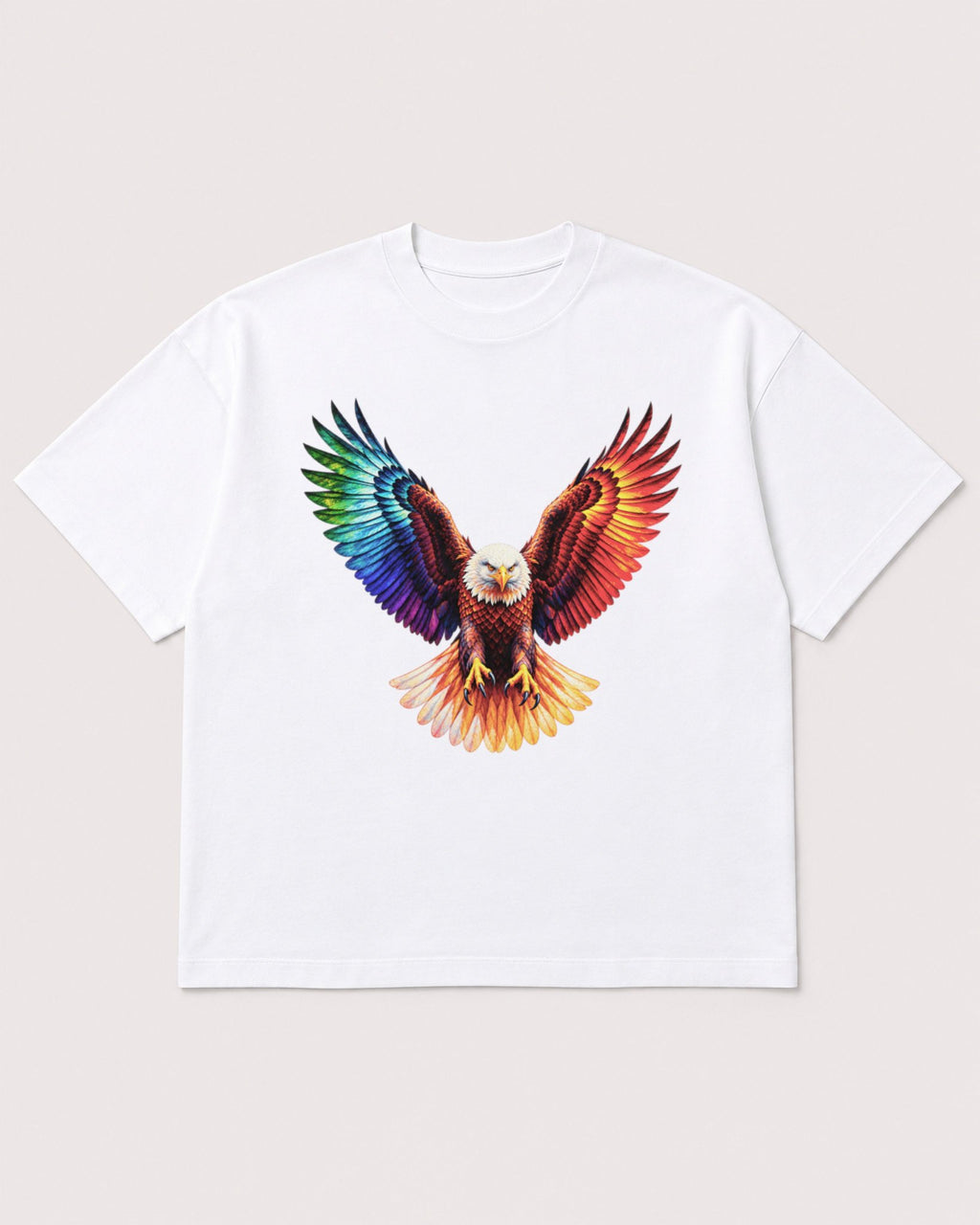 Mockup Boxy Heavyweight Tee White product