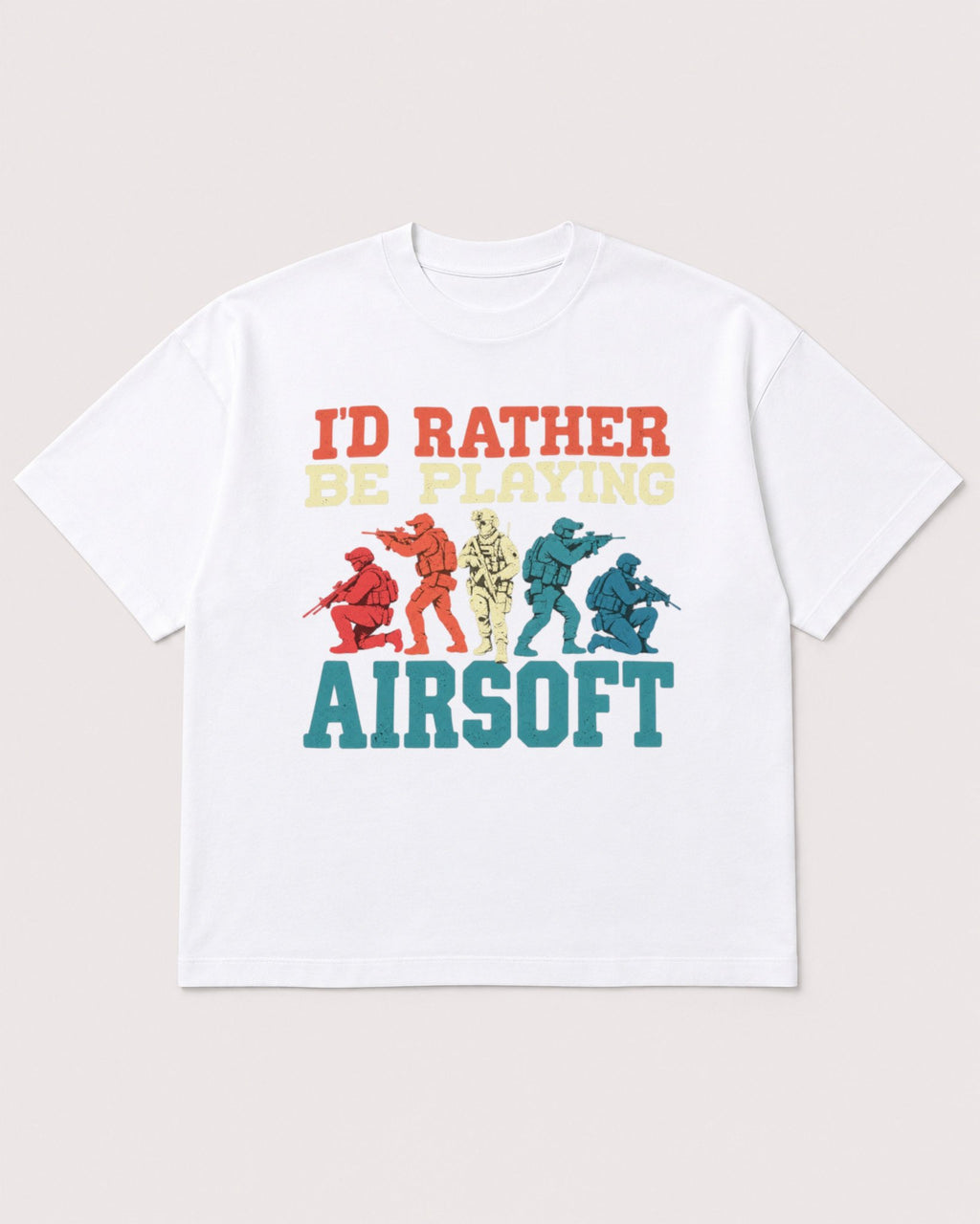 Mockup Boxy Heavyweight Tee White product