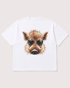 Mockup Boxy Heavyweight Tee White product