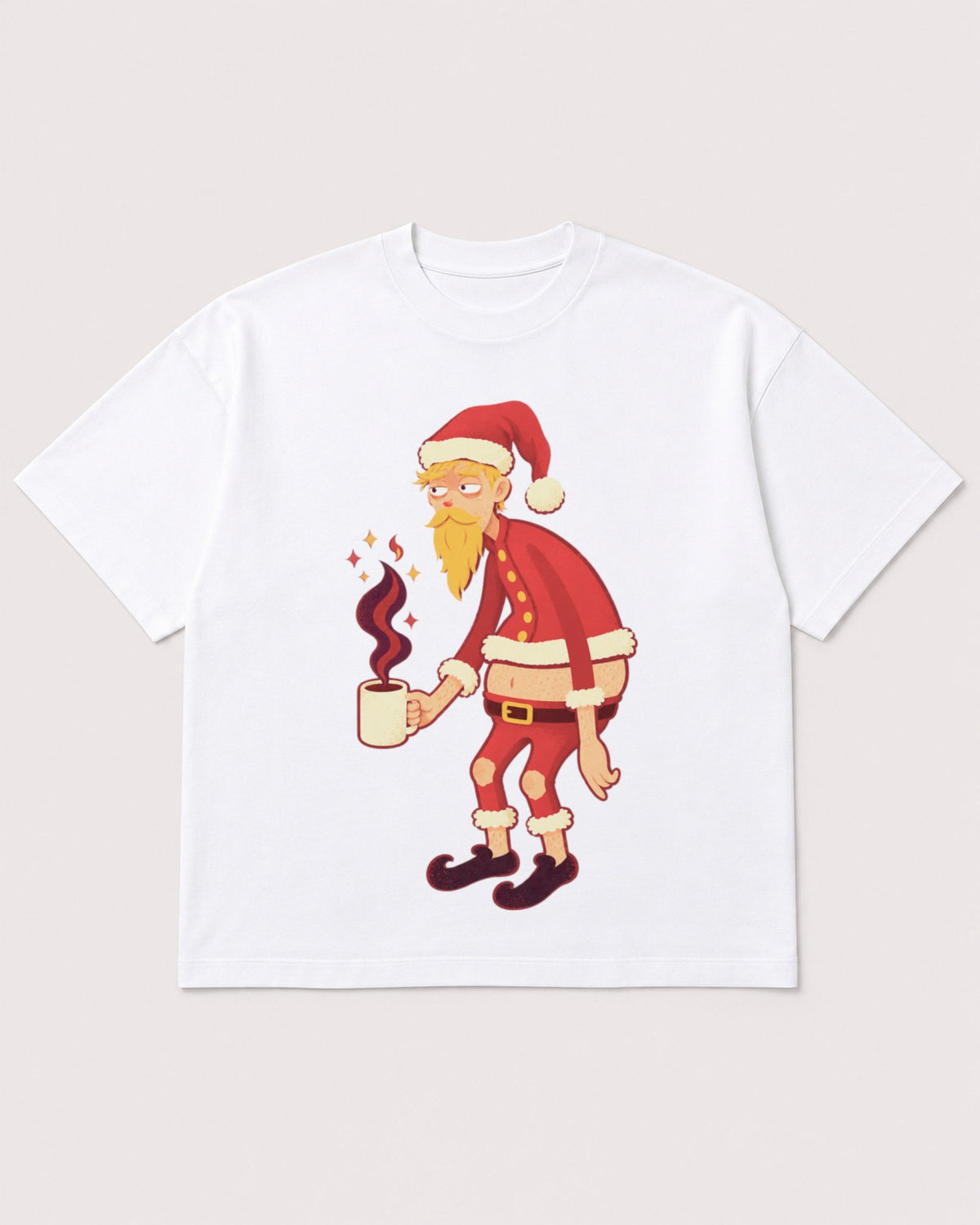 Mockup Boxy Heavyweight Tee White product