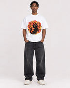 Mockup Boxy Heavyweight Tee White male full-body 05