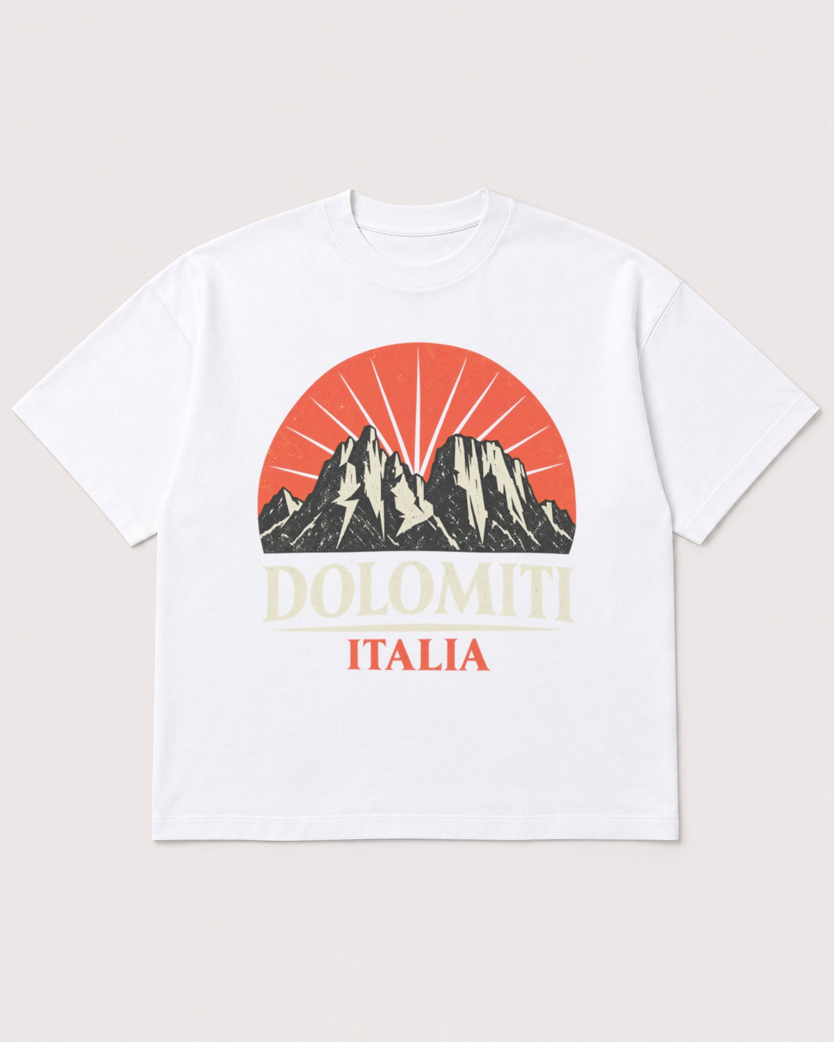 Mockup Boxy Heavyweight Tee White product