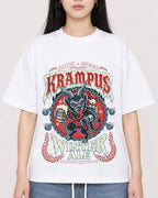 Mockup Boxy Heavyweight Tee White female close-up 01