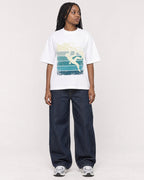 Mockup Boxy Heavyweight Tee White female full-body 04