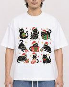 Mockup Boxy Heavyweight Tee White male close-up 03