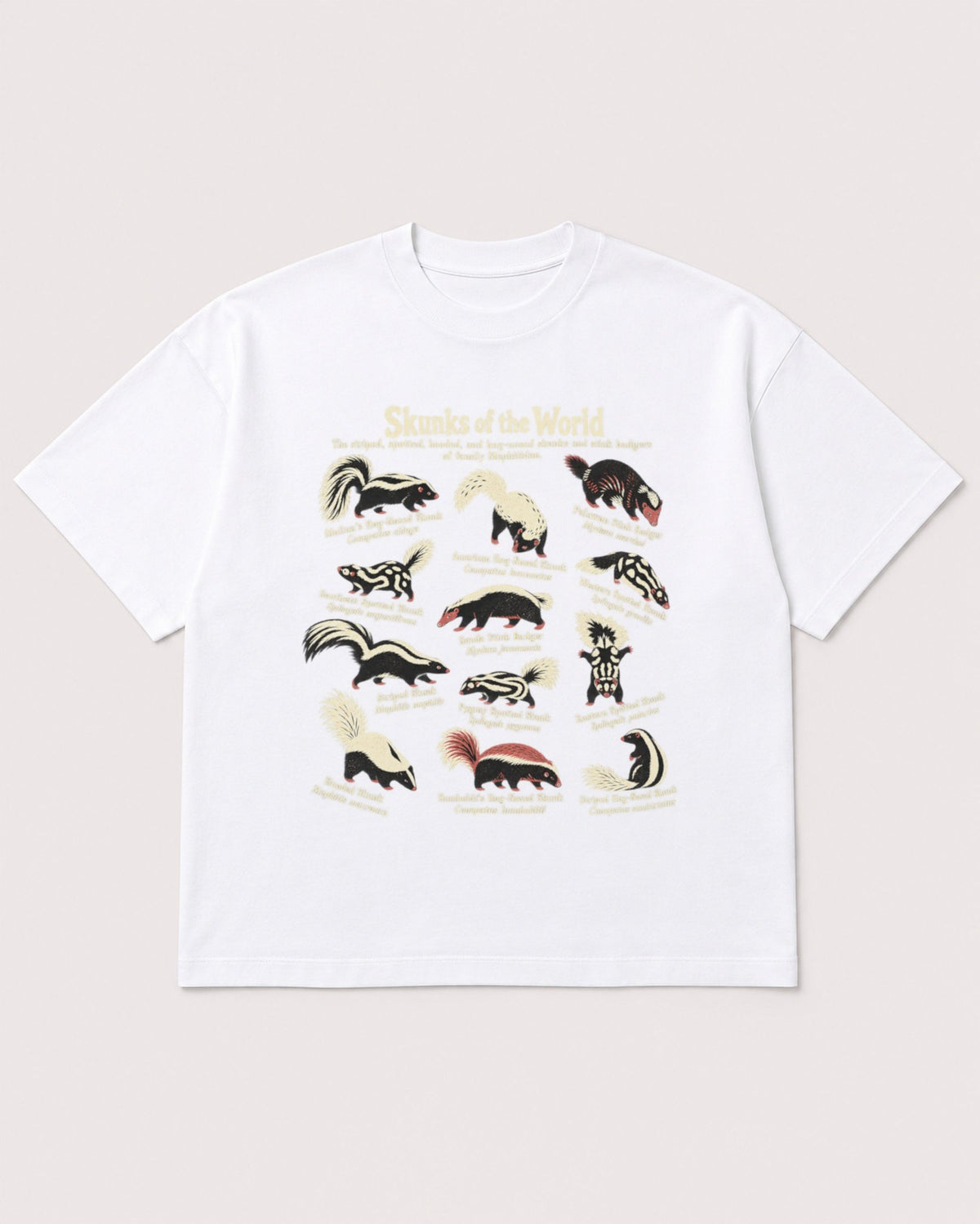 Mockup Boxy Heavyweight Tee White product