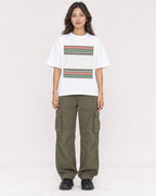 Mockup Boxy Heavyweight Tee White female full-body 02