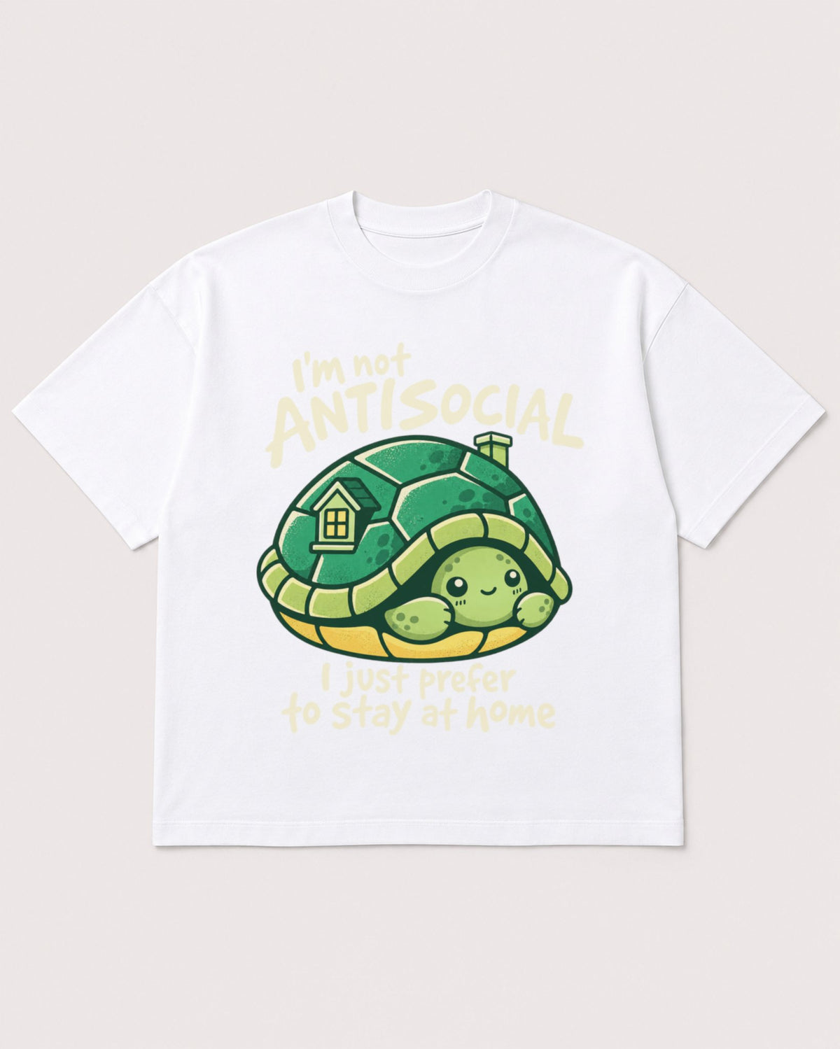 Mockup Boxy Heavyweight Tee White product