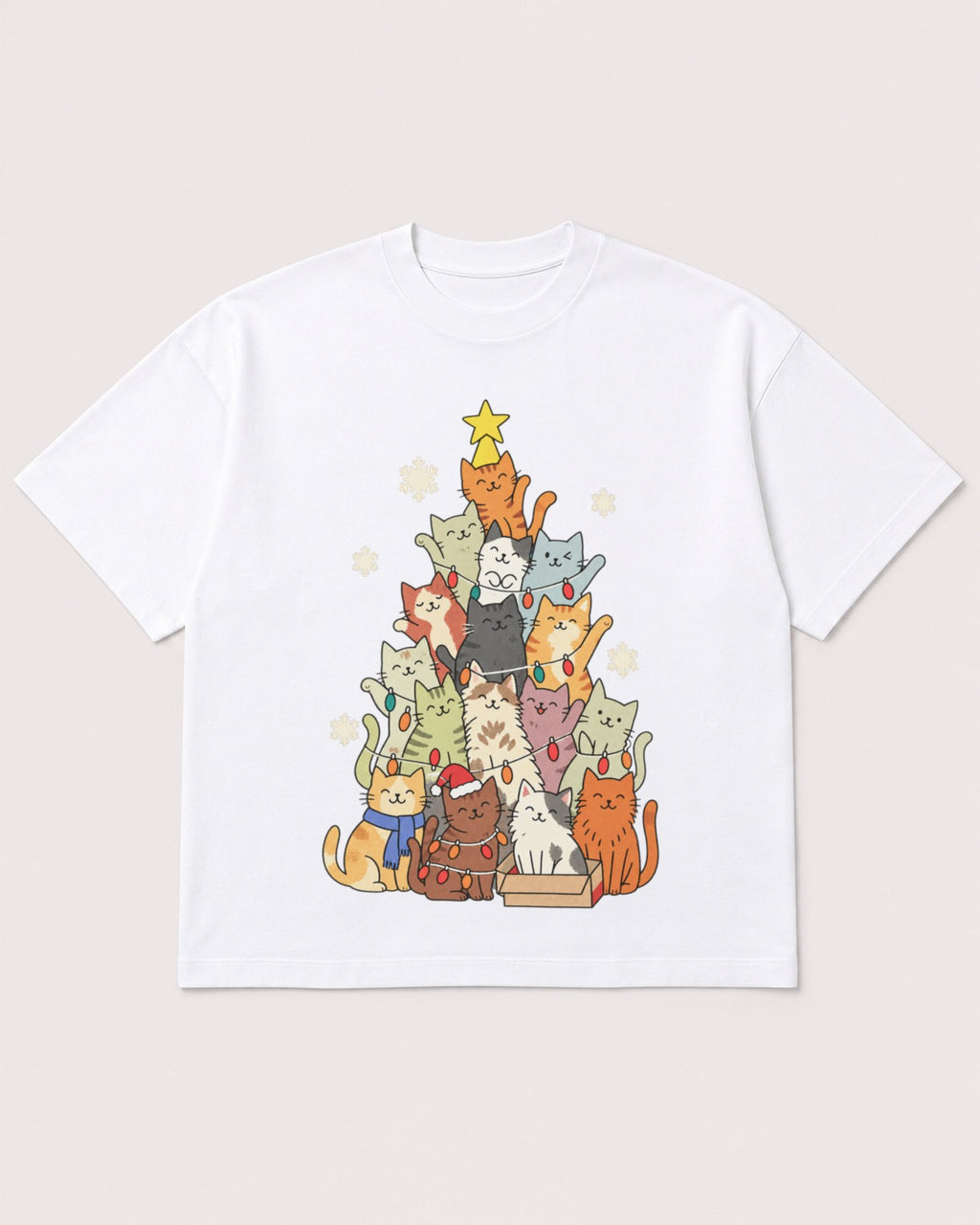 Mockup Boxy Heavyweight Tee White product