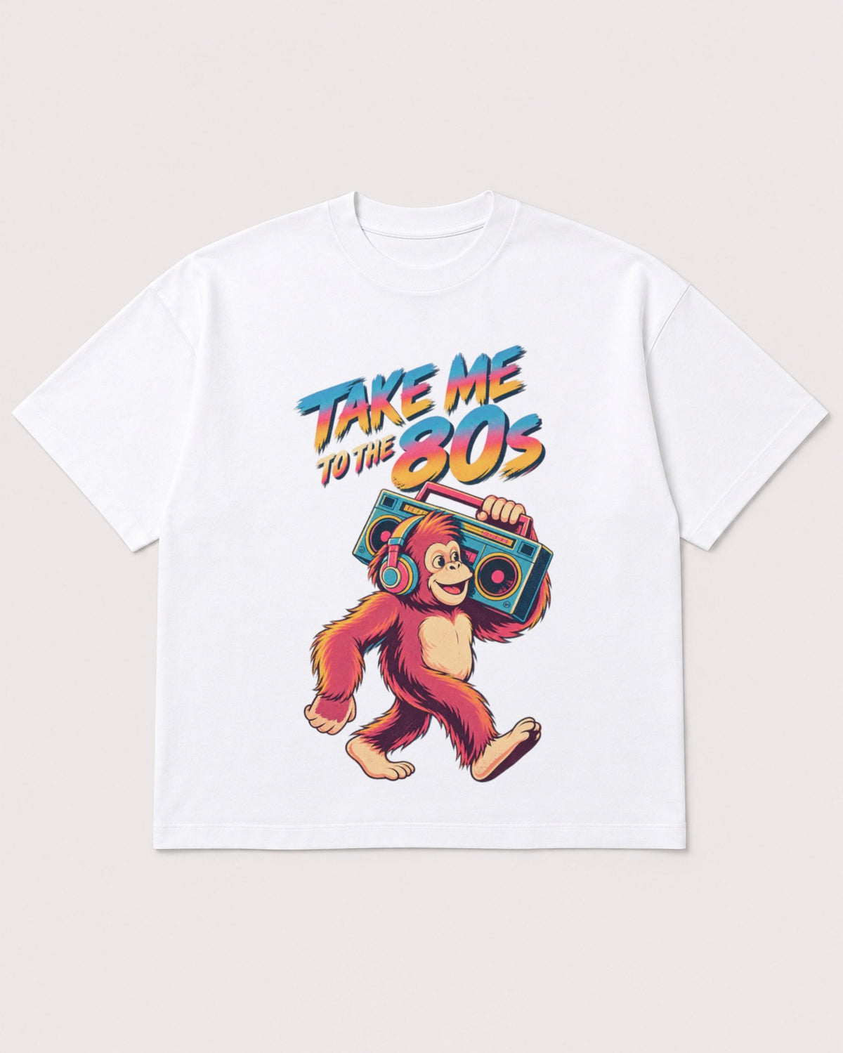 Mockup Boxy Heavyweight Tee White product