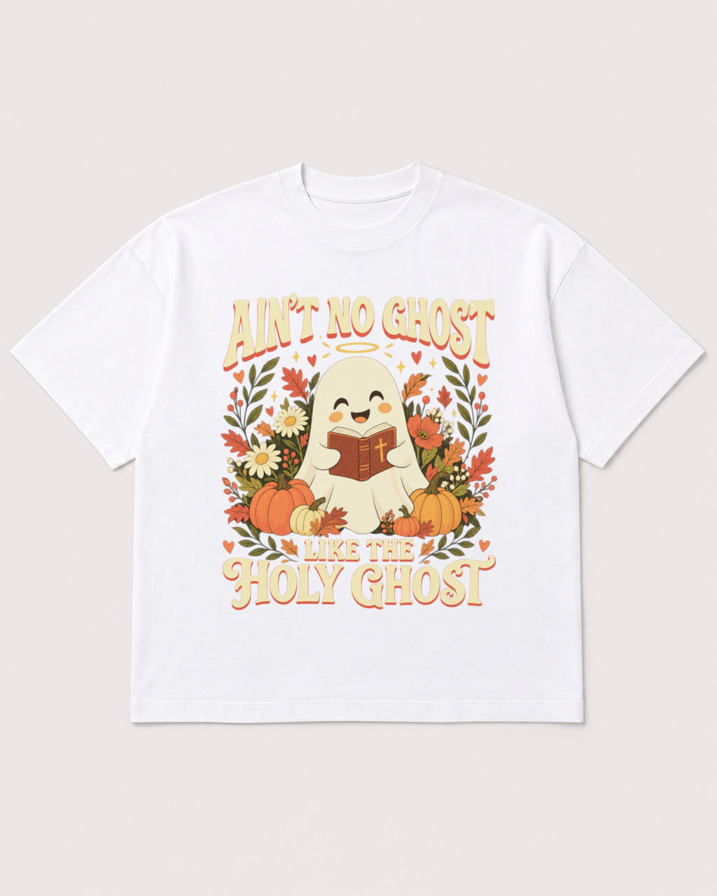 Mockup Boxy Heavyweight Tee White product