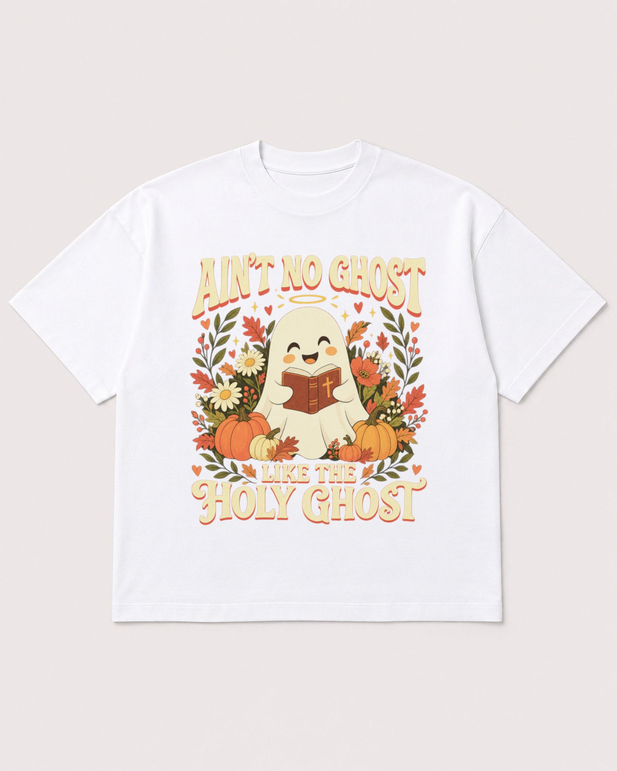 Mockup Boxy Heavyweight Tee White product