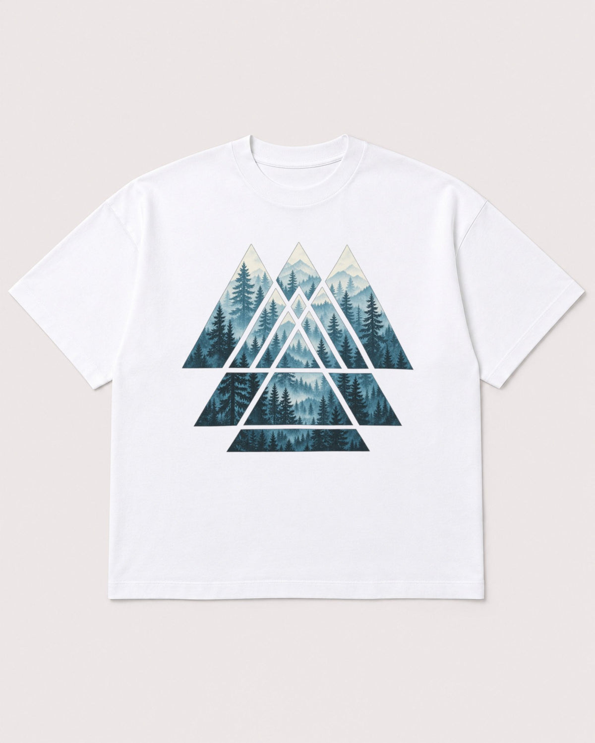 Mockup Boxy Heavyweight Tee White product