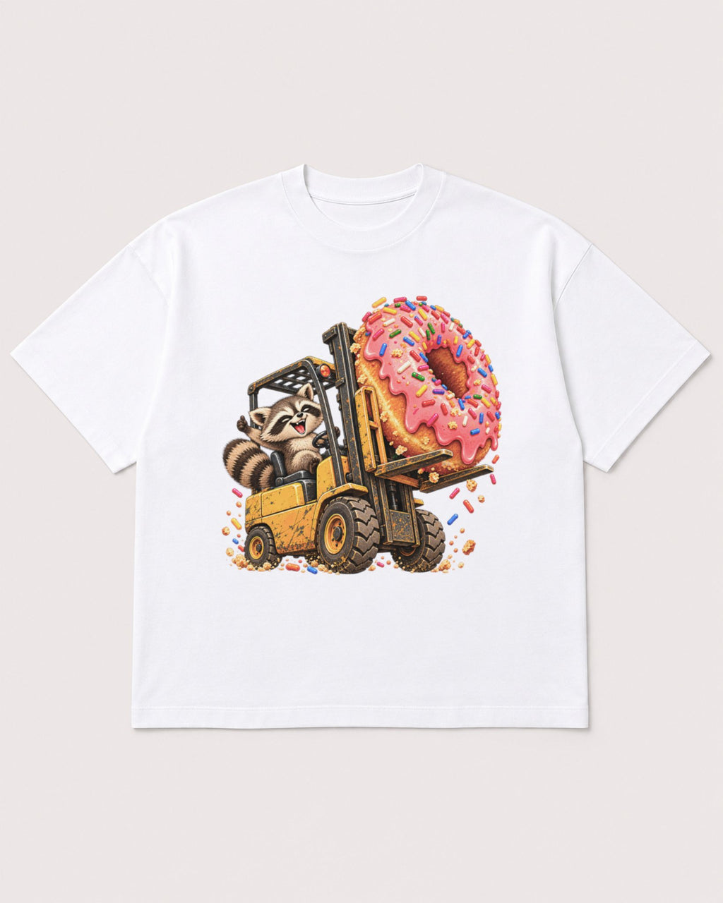 Mockup Boxy Heavyweight Tee White product