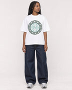 Mockup Boxy Heavyweight Tee White female full-body 04