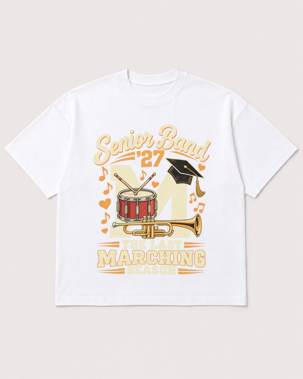 Mockup Boxy Heavyweight Tee White product