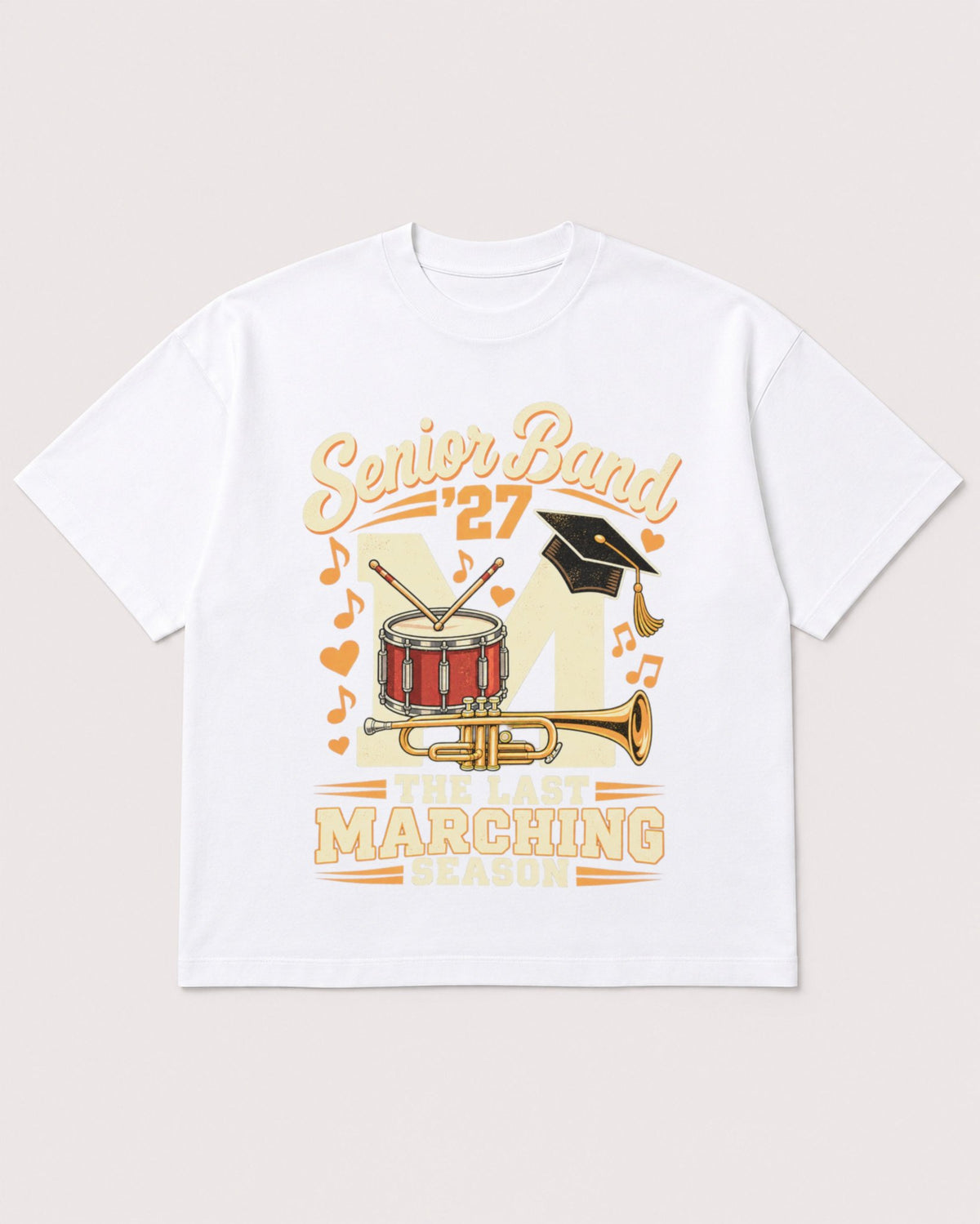 Mockup Boxy Heavyweight Tee White product