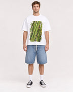 Mockup Boxy Heavyweight Tee White male full-body 08