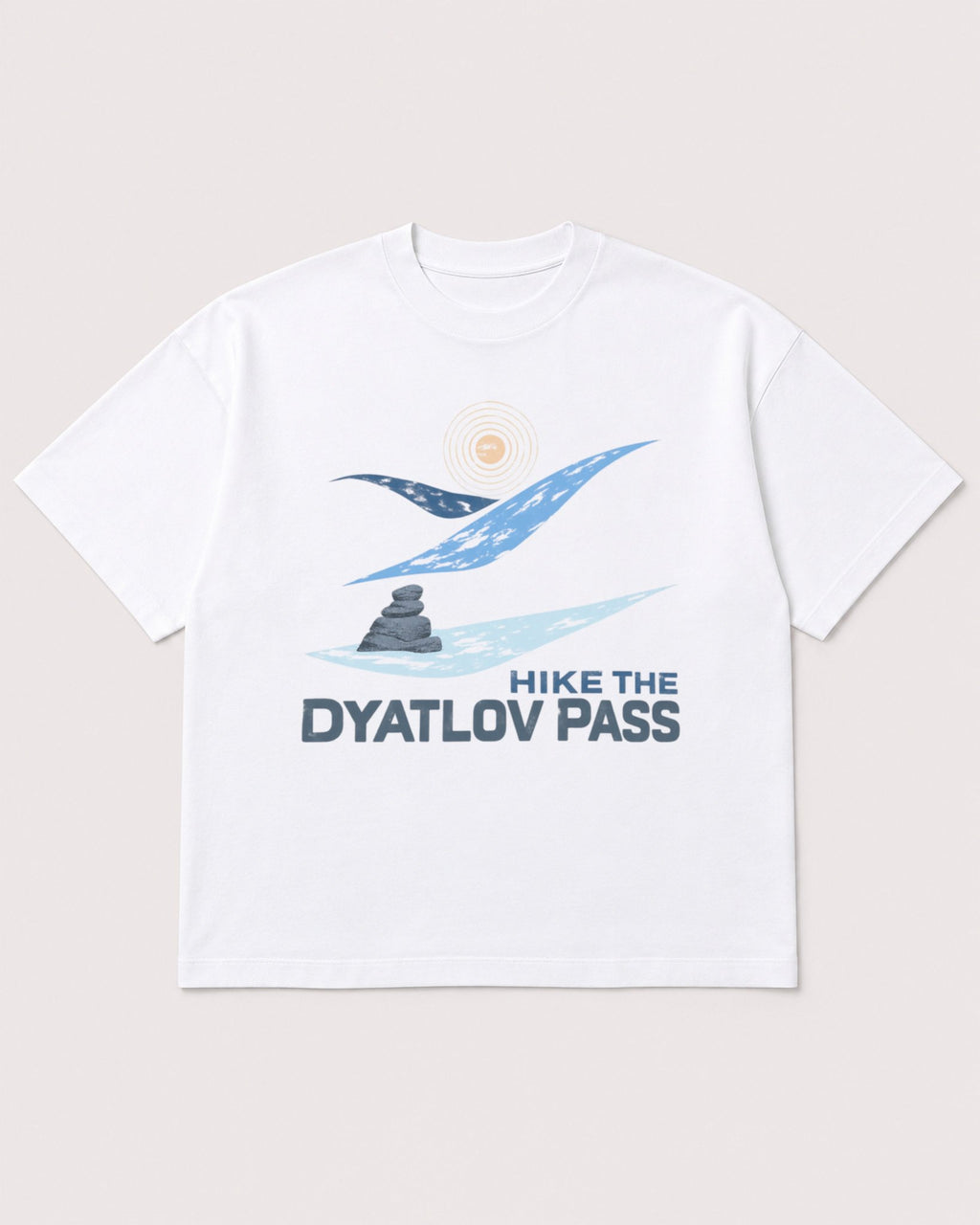 Mockup Boxy Heavyweight Tee White product